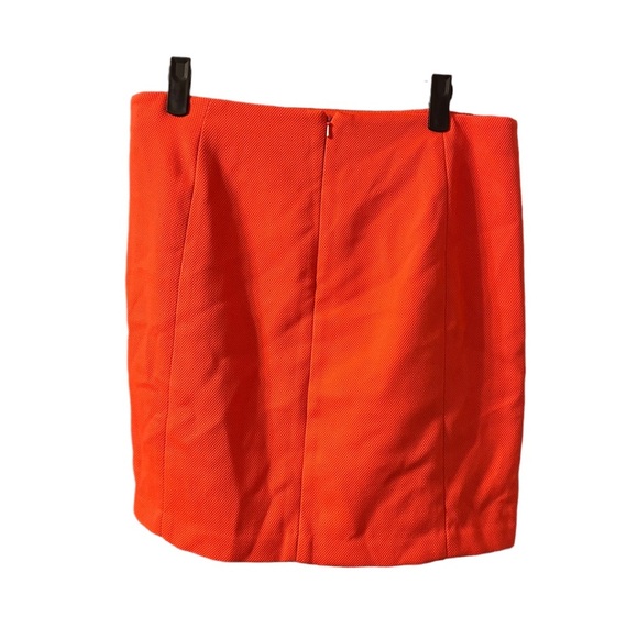 BANANA REPUBLIC ORANGE RETRO SKIRT - Picture 2 of 5